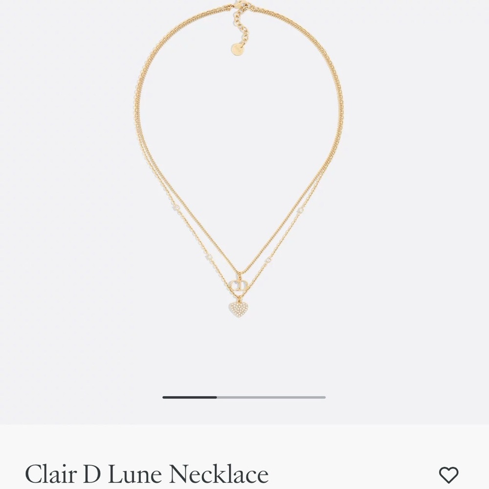 Dior Clair D Lune Necklace